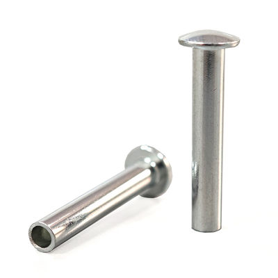 Bright Finish Stainless Steel Flat Round Head Semi-tubular Rivets