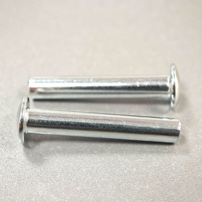 Bright Finish Stainless Steel Flat Round Head Semi-tubular Rivets