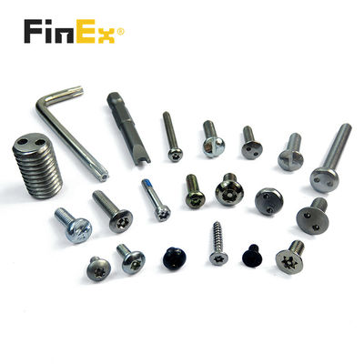 ISO9001 2015 Certified Stainless Steel Y-type Tamper Proof Pan Head Self Tapping Screw