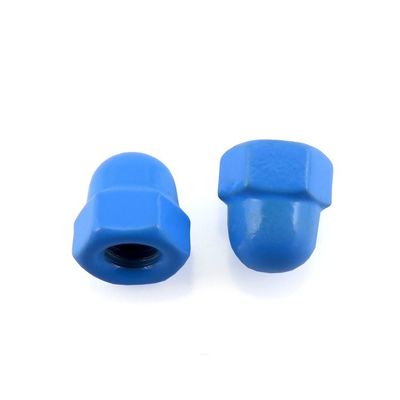 Grade 6.8/ 8.8/ 10.9/ 12.9 Din1587 Acorn Nuts Hex Dome Cap Nuts with Red Color M1-M16