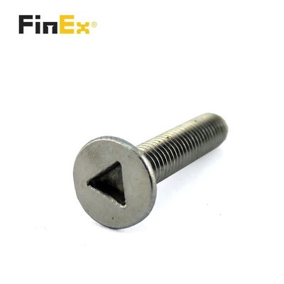 RoHs Certificate Pan Head Custom 20mm Tamper Proof Triangle Security Anti-Theft Screw