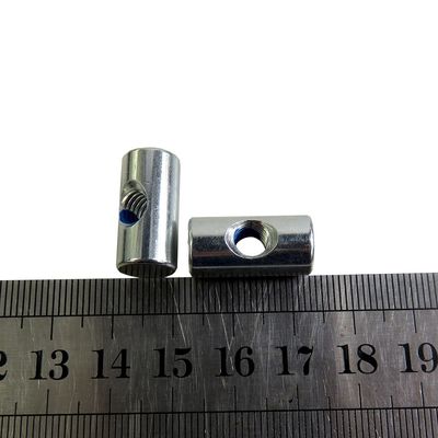 Imperial Measurement System M1-M16 Brass Hex Dowel Barrel Nuts for Furniture Assembly