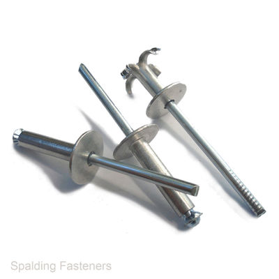 Open Type Dome Head Pop Blind Rivet With DIN Standard And Stainless Steel Material