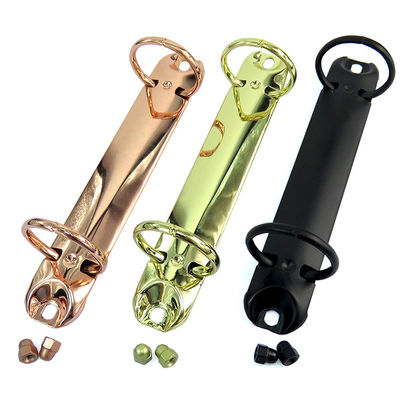 Custom Rose Gold Plating Hexagon Dome Cap Nut for Retail Industry and Chrome Plated Finish