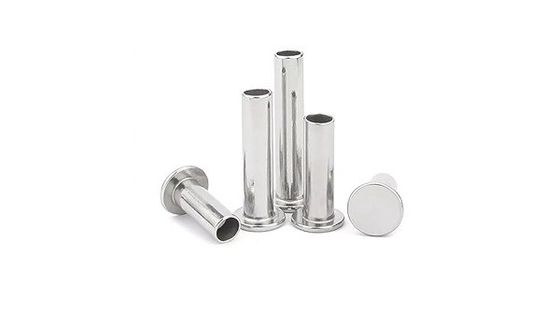 SUS 304 Stainless Steel Semi Tubular Rivets DIN7338 For Holster Application
