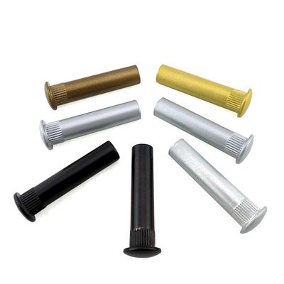 Bright Finish Truss Head Semi Tubular Rivets For Fastening And Decoration