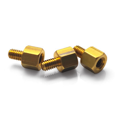 RoHs Motherboard Brass Hex Spacer Customizable 6mm Hex Standoff Spacer