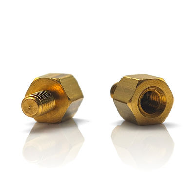 RoHs Motherboard Brass Hex Spacer Customizable 6mm Hex Standoff Spacer