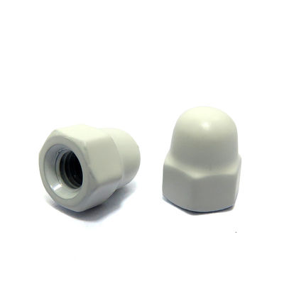 Nickel Plated Hexagon Cap Nut Din 1587 Grade 10.9 For Mechanical Applications