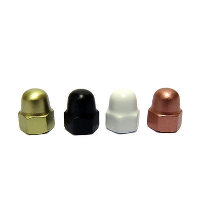 Nickel Plated Hexagon Cap Nut Din 1587 Grade 10.9 For Mechanical Applications