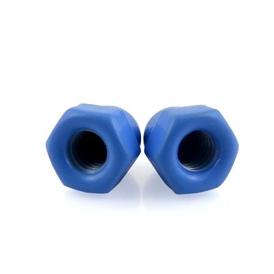 Custom Blue Color Decorative Cap Nut with Passivated Finish Grade 6.8/ 8.8/ 10.9/ 12.9