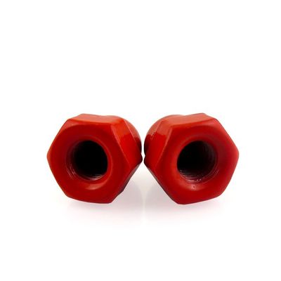 Water Treatment Custom Red Color Decorative m2 Cap Nut DIN Standard for Water