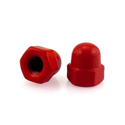 Water Treatment Custom Red Color Decorative m2 Cap Nut DIN Standard for Water