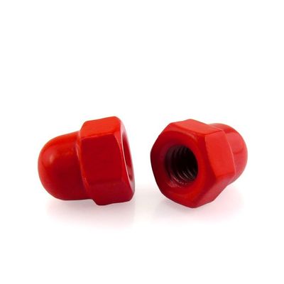 Water Treatment Custom Red Color Decorative m2 Cap Nut DIN Standard for Water