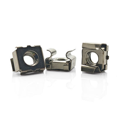 Natural Finish M6 Cage Nut Metric Metal Nut For Motors Building Decoration