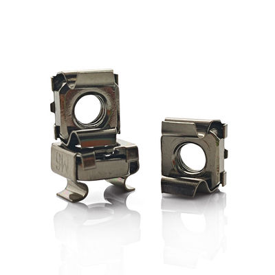 Natural Finish M6 Cage Nut Metric Metal Nut For Motors Building Decoration