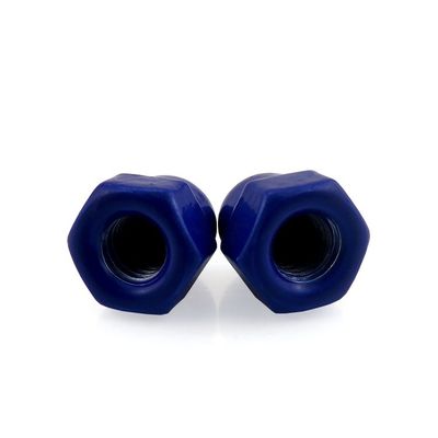 Grade 8.8 M6 Dark Blue Acorn Cap Nuts Customizable For Heavy Duty Equipment