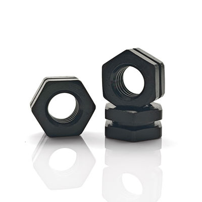 Passivated Finish M8 Double Hexagon Nut Fastening For Industrial Applications