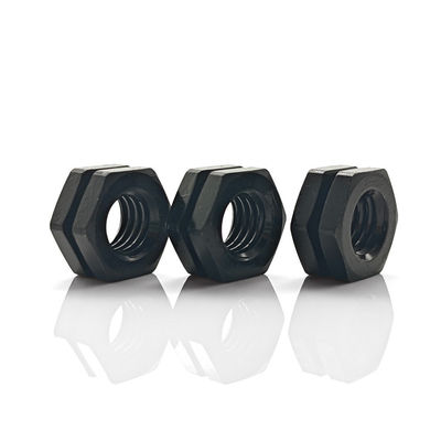 Passivated Finish M8 Double Hexagon Nut Fastening For Industrial Applications