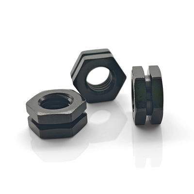 Passivated Finish M8 Double Hexagon Nut Fastening For Industrial Applications