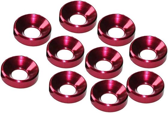 Custom Aluminum Anodized Cup Washer Bowl Washer for Reliability Test in Heavy Industry