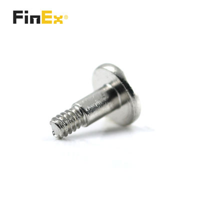 Metric Custom Phillips Flat Head Ultra Low Profile Step Shoulder Screw RoHs Certified
