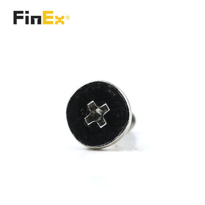 Metric Custom Phillips Flat Head Ultra Low Profile Step Shoulder Screw RoHs Certified