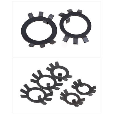 Stainless Steel 304 Plain Finish Metric Tab Washers for Round Nuts Functional Fastening