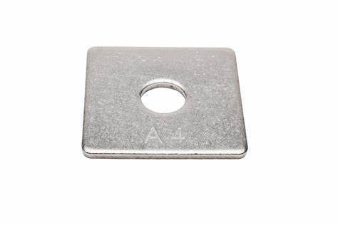 Square Taper Washer A2-70 A4-70 SUS316 304 Stainless Steel with High Tensile Strength