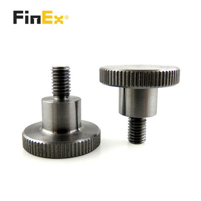 Truss Head Stainless Steel Flat Thumb Knurled Step Bolt Shoulder Screw 1mm-500mm