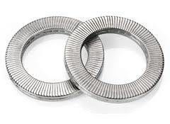 Connections Din25201 Stainless Steel 304 Double Sided Tooth Dual Stacked Self-Locking Washer