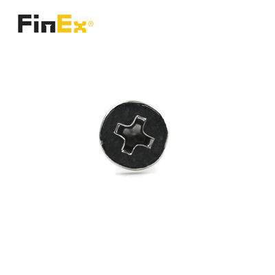 Metric Free Sample Precision Lathe Step Shoulder Screw with Nickel Plated Flat Head