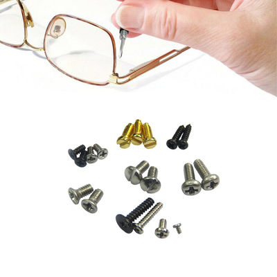 Small Self Tapping Screws Stainless Steel M1.2 For Eyeglasses