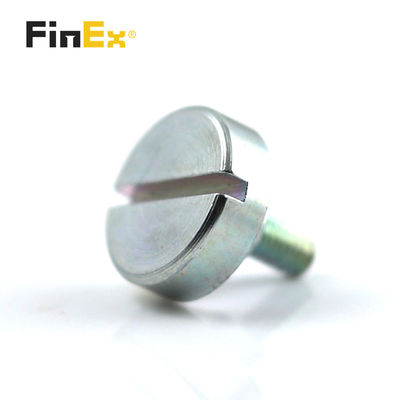 ZINC PLATED Finish Custom Non standard M3 11mm Length Galvanized Cheese Head Slotted Step Shoulder Screw