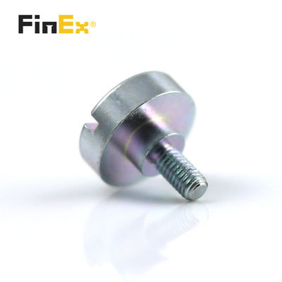 ZINC PLATED Finish Custom Non standard M3 11mm Length Galvanized Cheese Head Slotted Step Shoulder Screw