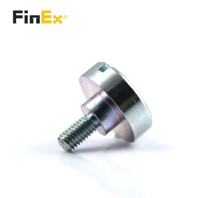 ZINC PLATED Finish Custom Non standard M3 11mm Length Galvanized Cheese Head Slotted Step Shoulder Screw