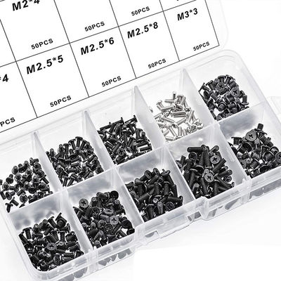 Zinc Plated Micro Screw Kit Customizable Small Screw Kit For Computer Assemble