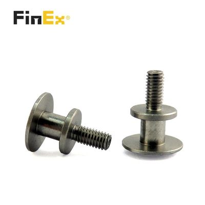 Customized ISO Certified Non-standard Large Truss Head Step Shoulder Bolts for Turning