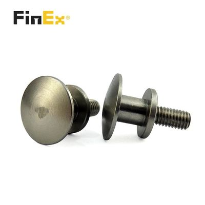 Customized ISO Certified Non-standard Large Truss Head Step Shoulder Bolts for Turning