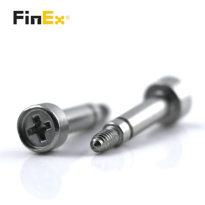 Custom Stainless Steel Phillips Cup Head M2 Step Shoulder Screw with RoHs Certificate