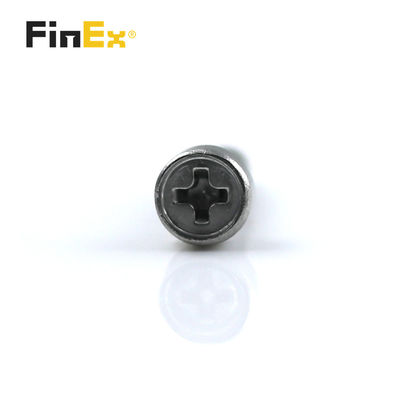 Custom Stainless Steel Phillips Cup Head M2 Step Shoulder Screw with RoHs Certificate