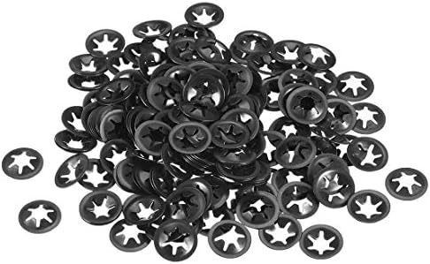 Spring Black Zinc Steel Quick Lock Fixing Washer Perfect for Cabint Installation