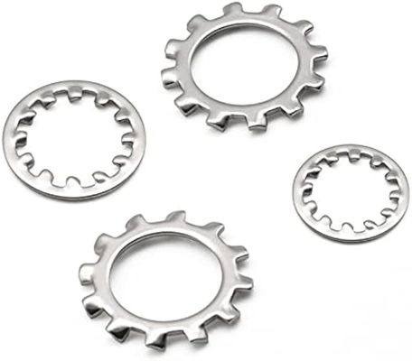 Metric External Tooth Lock Washers Salt Spray Endurance Test Thin Flat Shim Washers