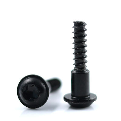 Customized Stainless Steel Truss Head Black Dacromet Pan Torx Step Shoulder Screw