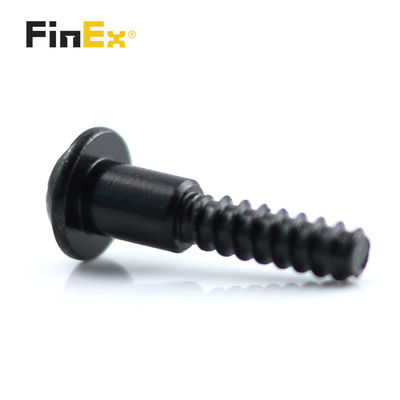 Customized Stainless Steel Truss Head Black Dacromet Pan Torx Step Shoulder Screw