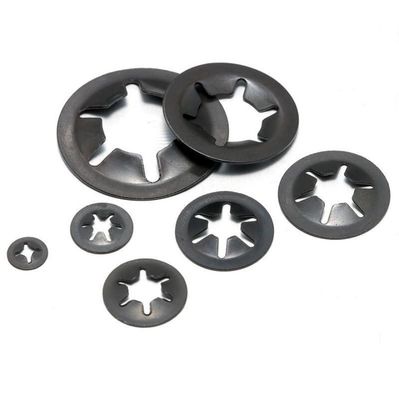 Mechanical Dimensions Spring Steel Internal Tooth Starlock Washer Quick Lock Fixing