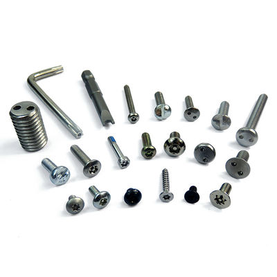 One Way Anti Theft Security Thread Type Screws and Bolts with RoHs Compliant Certificate