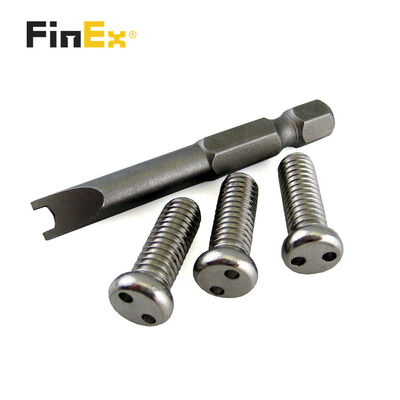 One Way Anti Theft Security Thread Type Screws and Bolts with RoHs Compliant Certificate