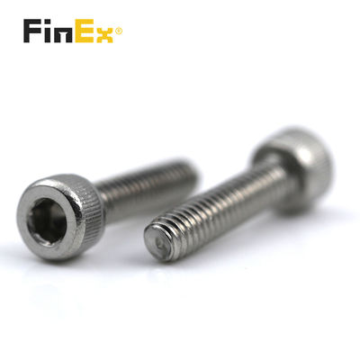 Non-standard Custom M4 15mm Full Thread Stainless Steel SS304 Socket Head Cap Screw for Automobile