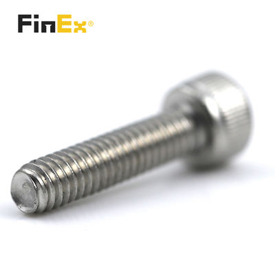 Non-standard Custom M4 15mm Full Thread Stainless Steel SS304 Socket Head Cap Screw for Automobile